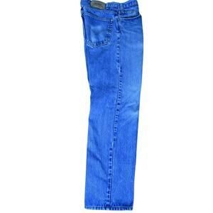 VTG 1999 Men's Levi's Denim Jeans 38x32 Straight Leg Regular Fit 100% Cotton Y2K